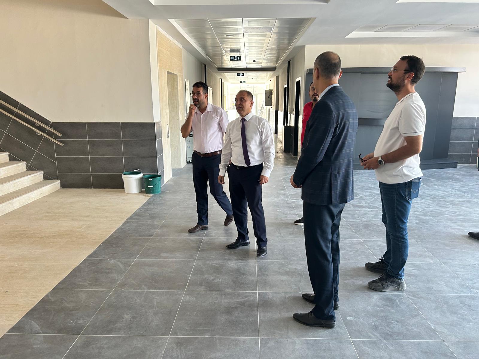 İl Millî Eğitim Müdürü Baydur, Devam Eden Okul İnşaatlarını Yerinde İnceledi1