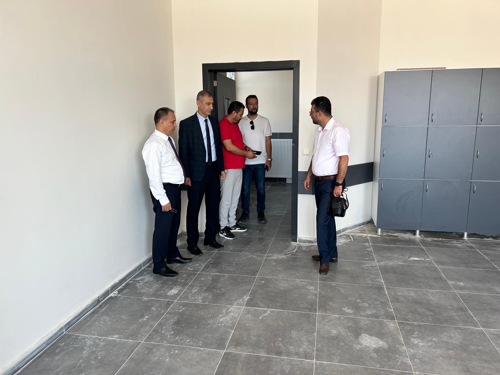 İl Millî Eğitim Müdürü Baydur, Devam Eden Okul İnşaatlarını Yerinde İnceledi5