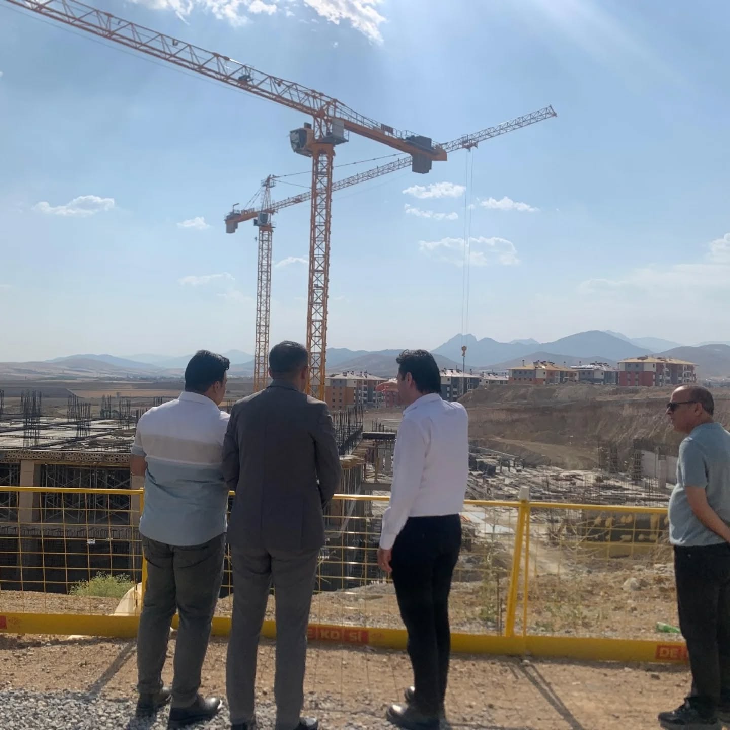 İl Sağlık Müdürü Şirikçi, Yeni Afşin Devlet Hastanesi İnşaatını İnceledi3