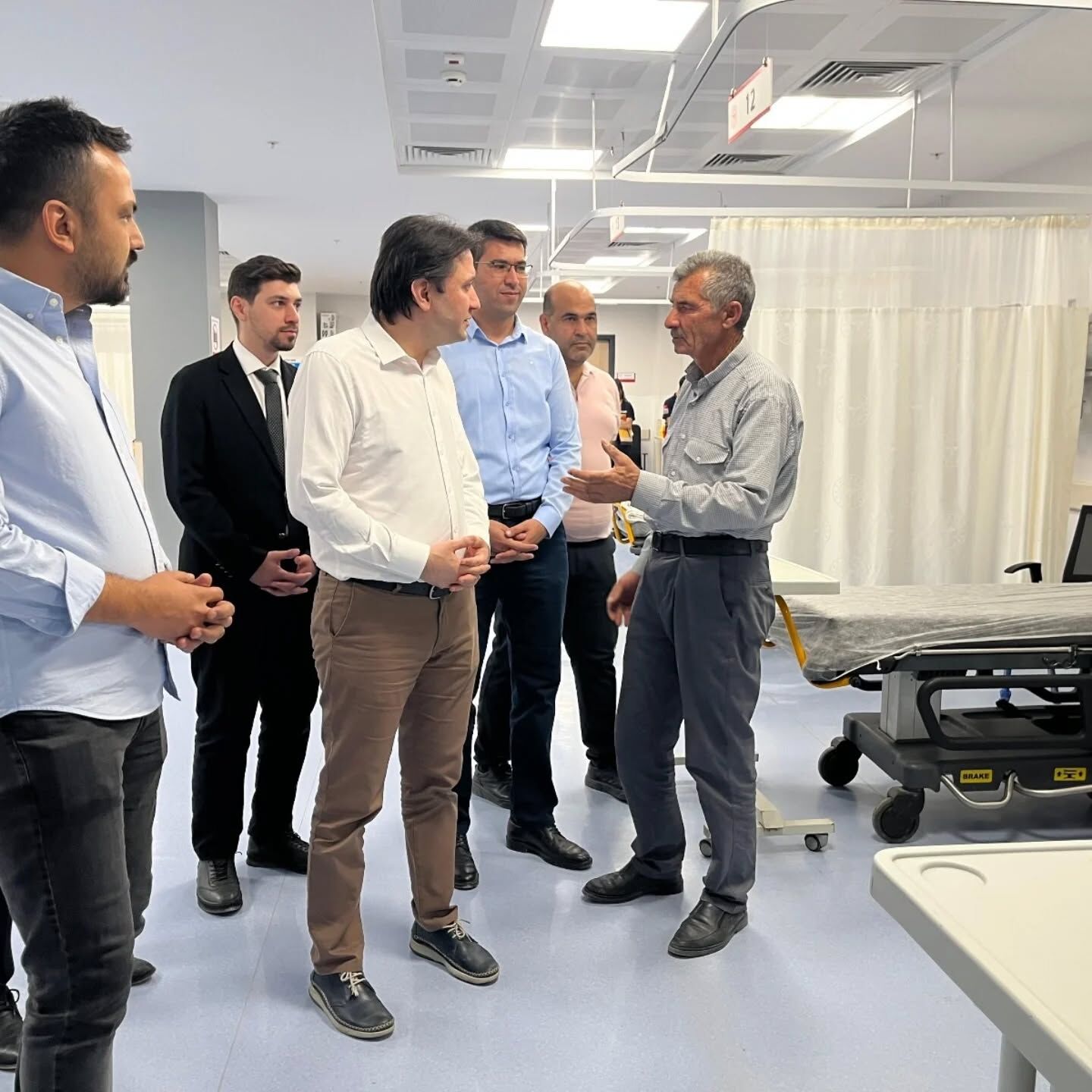 İl Sağlık Müdürü Şirikçi’den Nurhak Devlet Hastanesine Ziyaret1