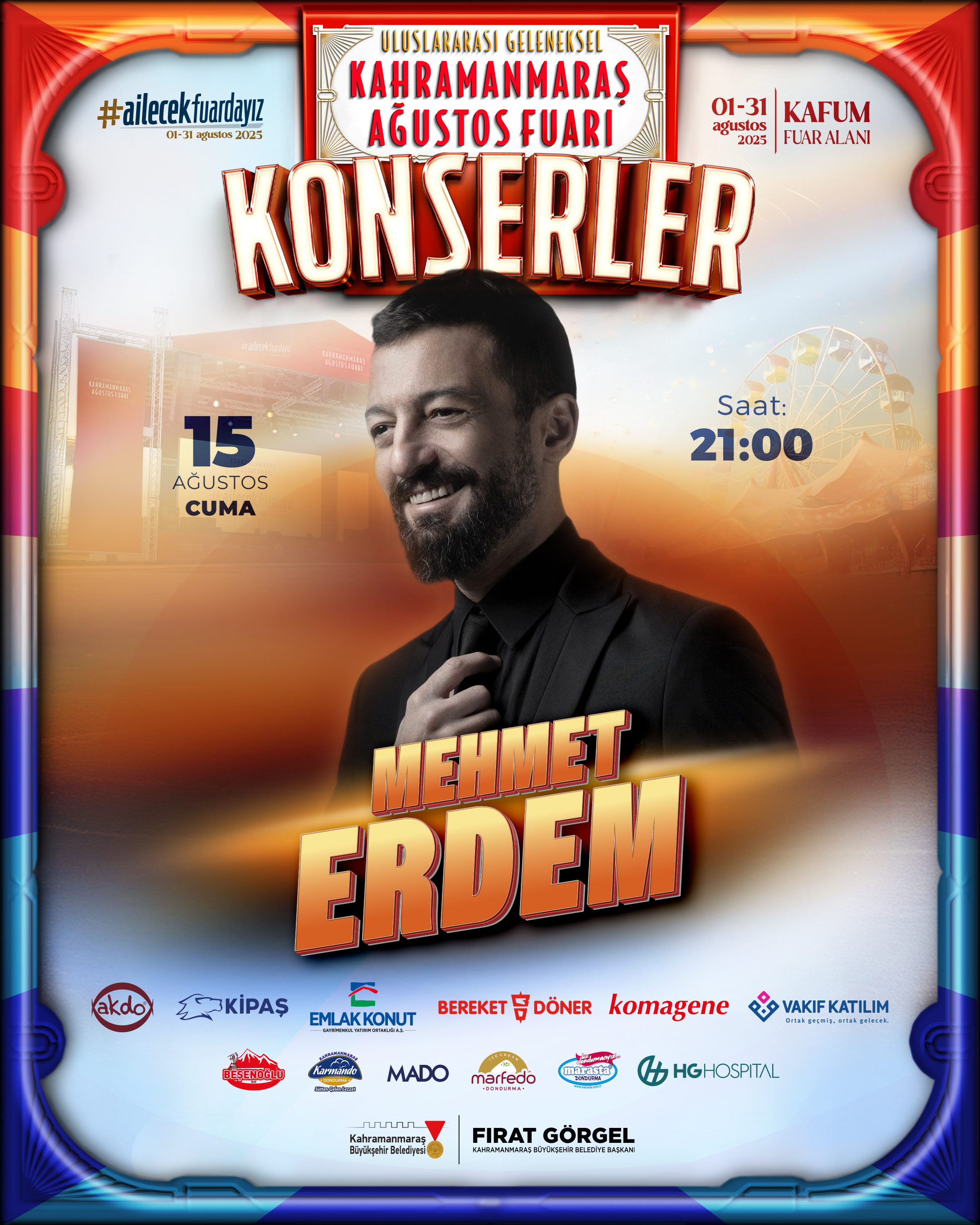 Kafum’da Mehmet Erdem Rüzgârı Esecek