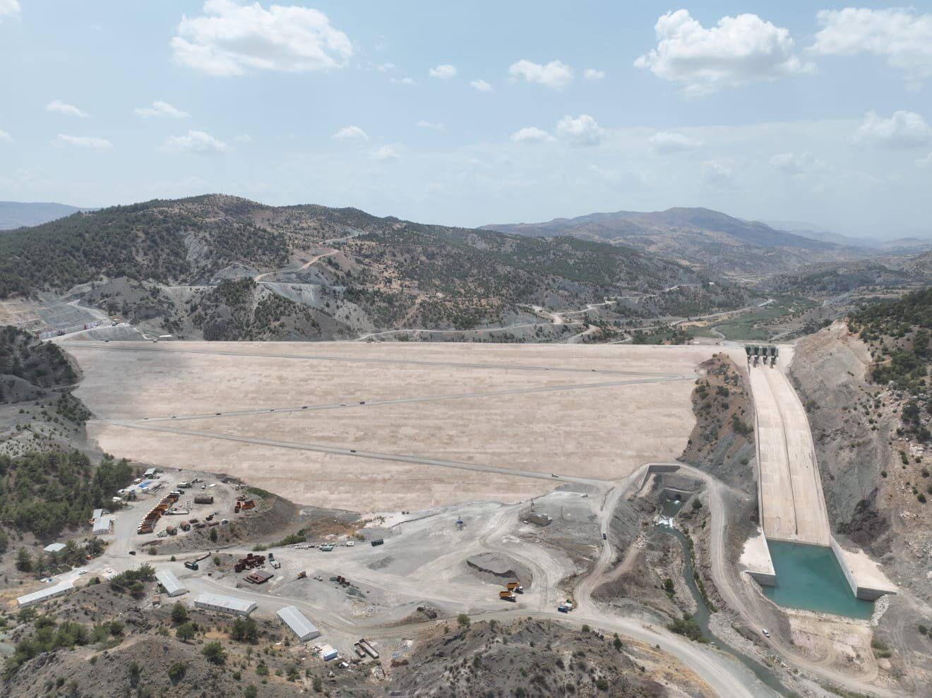 Kahramanmaraş Çetintepe Barajında Su Tutma İşlemi Gerçekleştirildi1