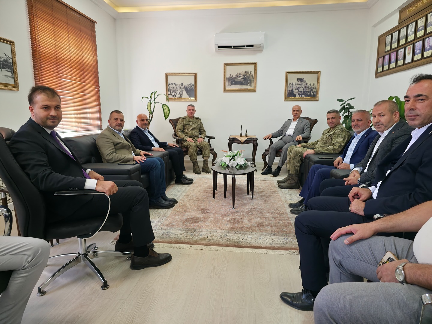 Kahramanmaraş Protokolünden Komutanlara Ziyaret1