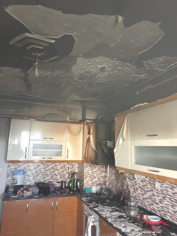 Kahramanmaraş'ta Ev Yangını 2