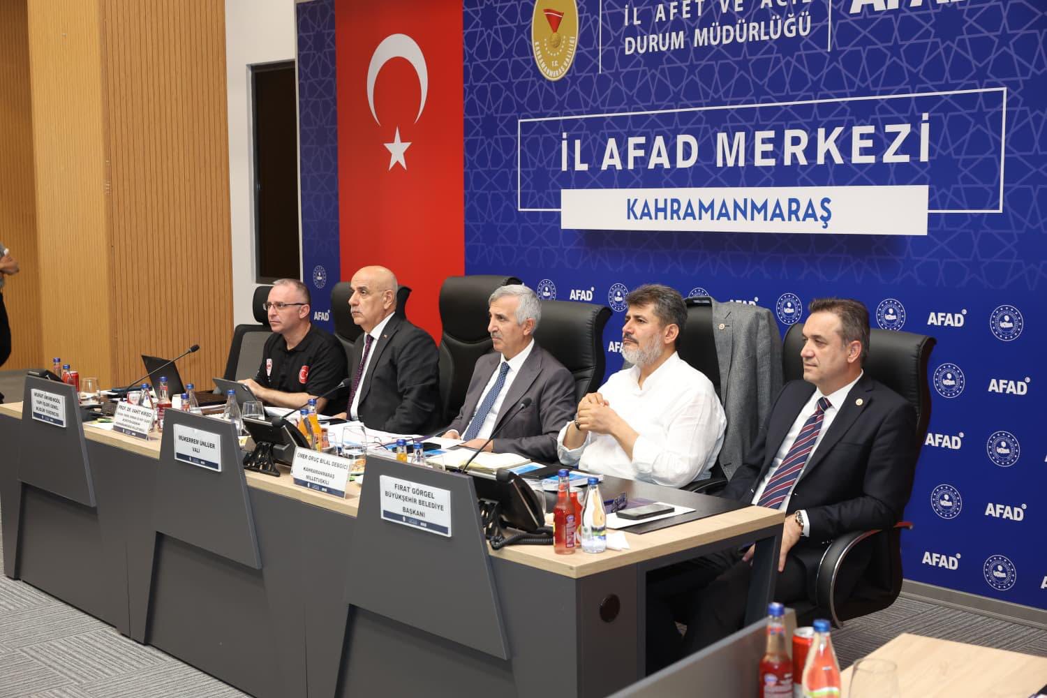 Kahramanmaraş’ta Kamu Hizmetleri Ve Yatırımlar Değerlendirildi3