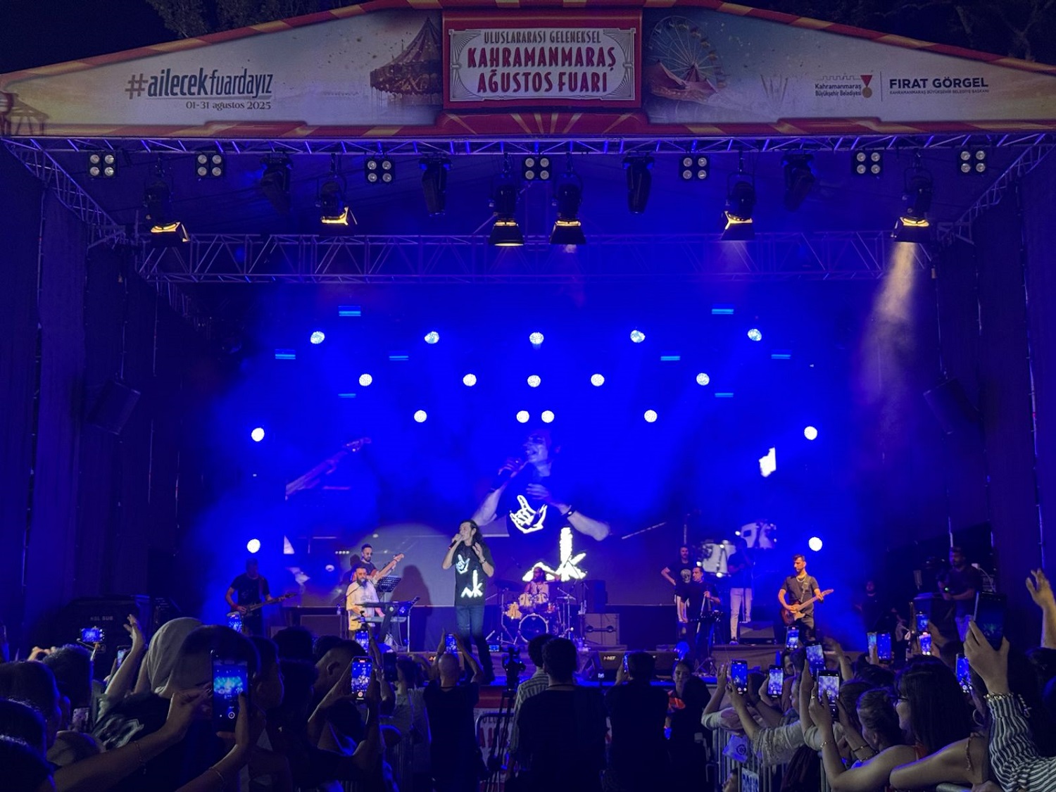 Kahramanmaraş'ta Murat Kekilli Konser Verdi (2)