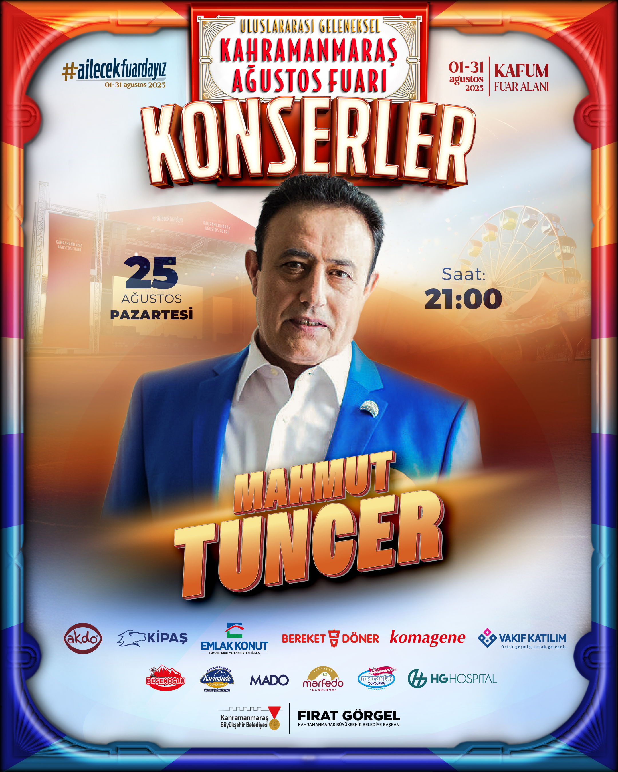 Mahmut Tuncer, Kafum’da Türkü Ziyafeti Sunacak