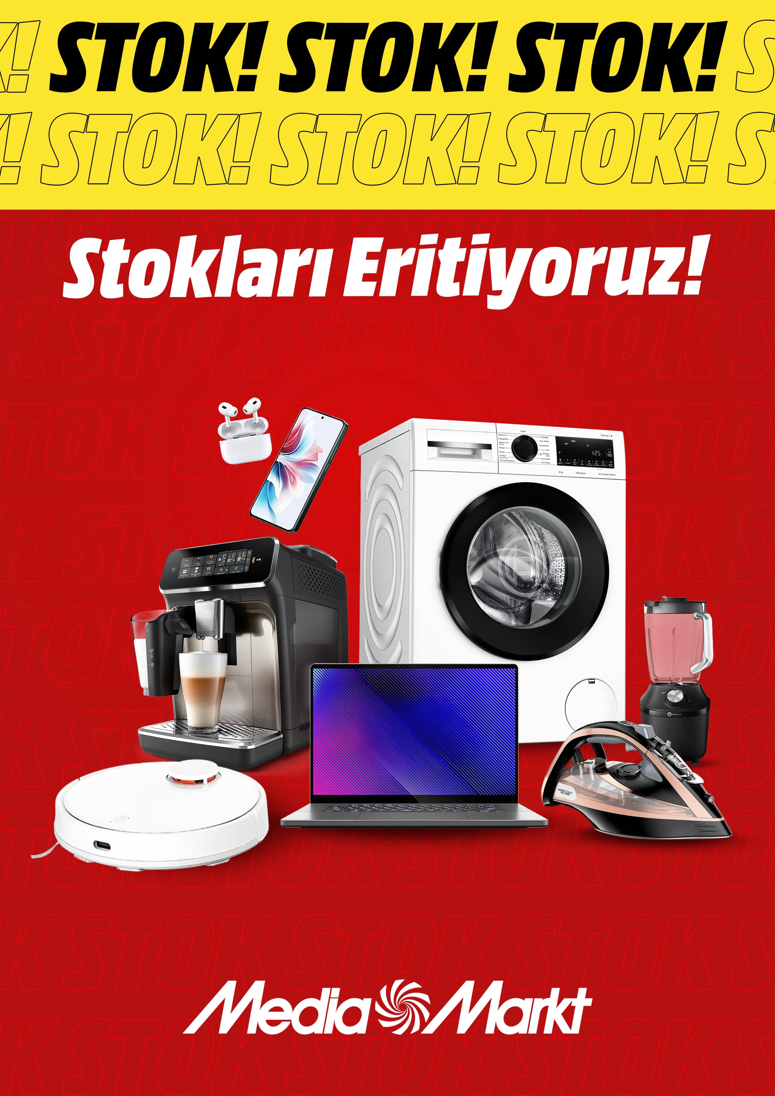Mediamarkt Tabletten Robot Süpürgeye Stokları Eritmeye Devam Ediyor