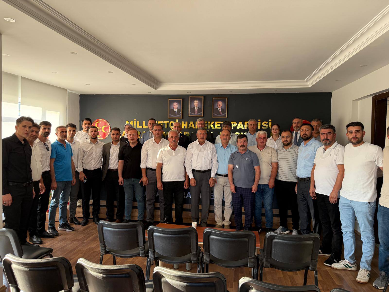 Mhp Afşin İlçe Teşkilatı'ndan Mansur Metehan’a Hayırlı Olsun Ziyareti3