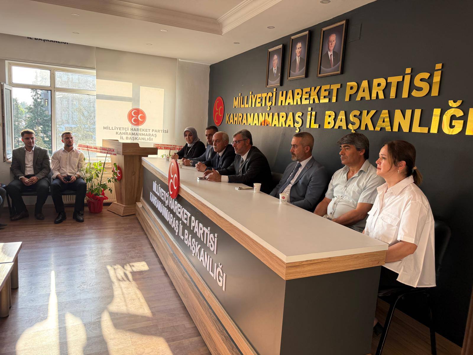 Mhp Afşin İlçe Teşkilatı'ndan Mansur Metehan’a Hayırlı Olsun Ziyareti4
