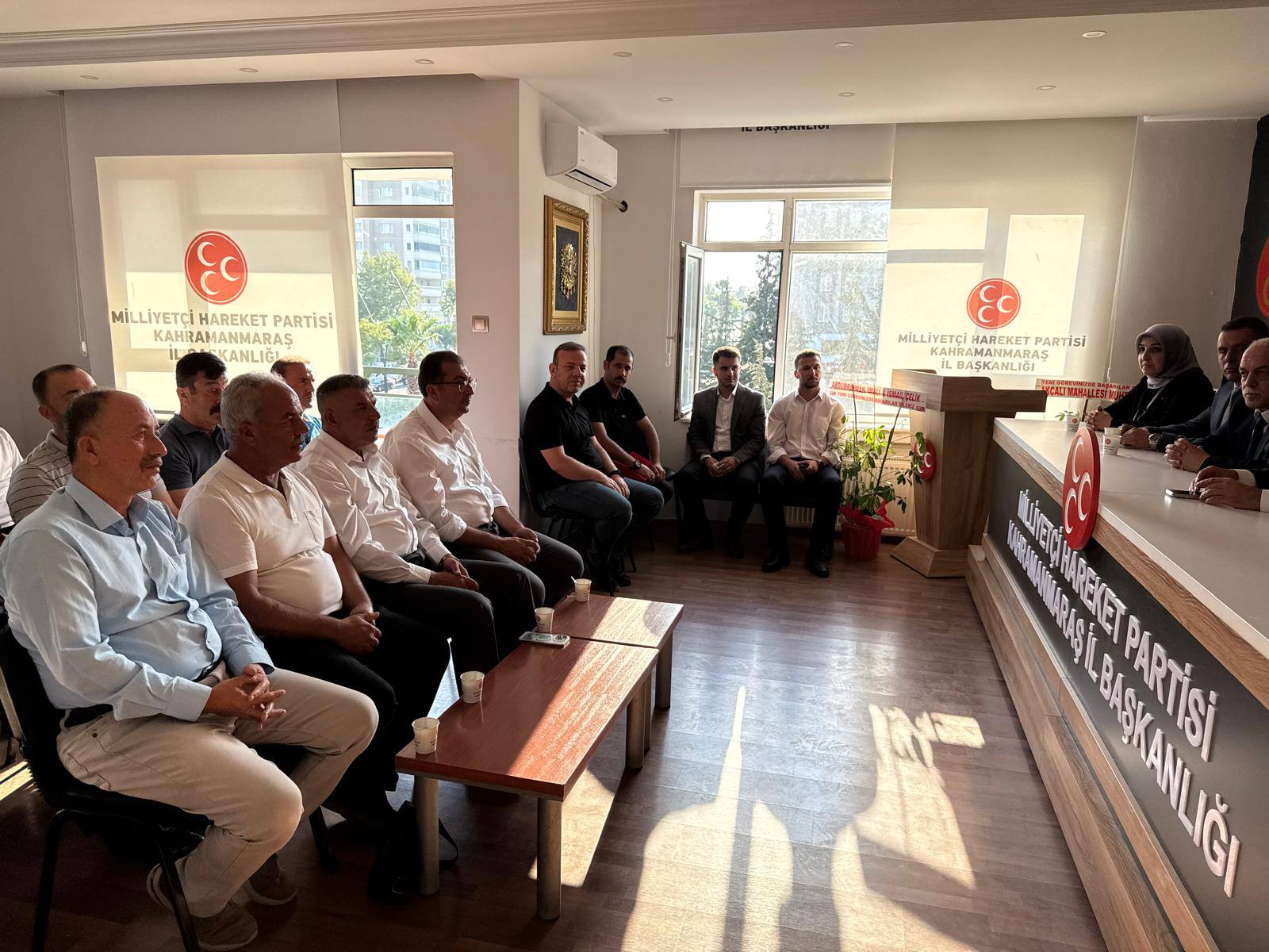 Mhp Afşin İlçe Teşkilatı'ndan Mansur Metehan’a Hayırlı Olsun Ziyareti5