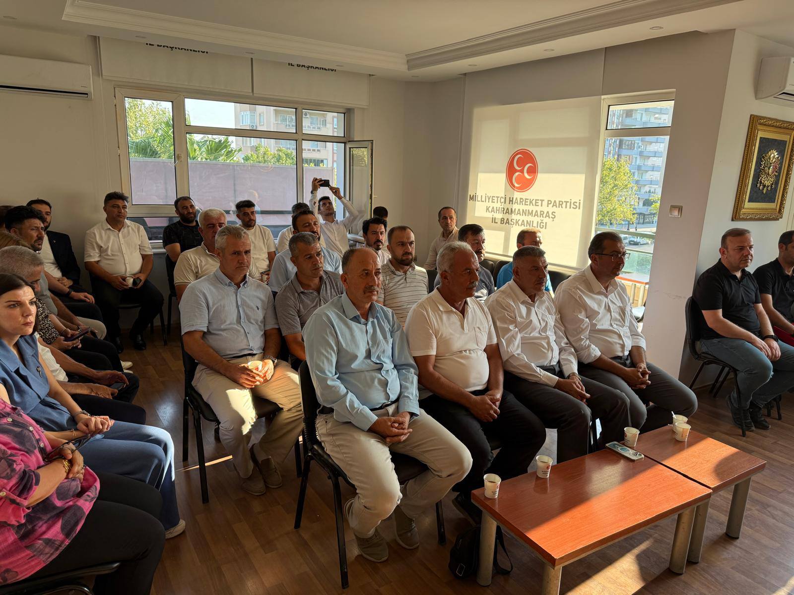Mhp Afşin İlçe Teşkilatı'ndan Mansur Metehan’a Hayırlı Olsun Ziyareti6