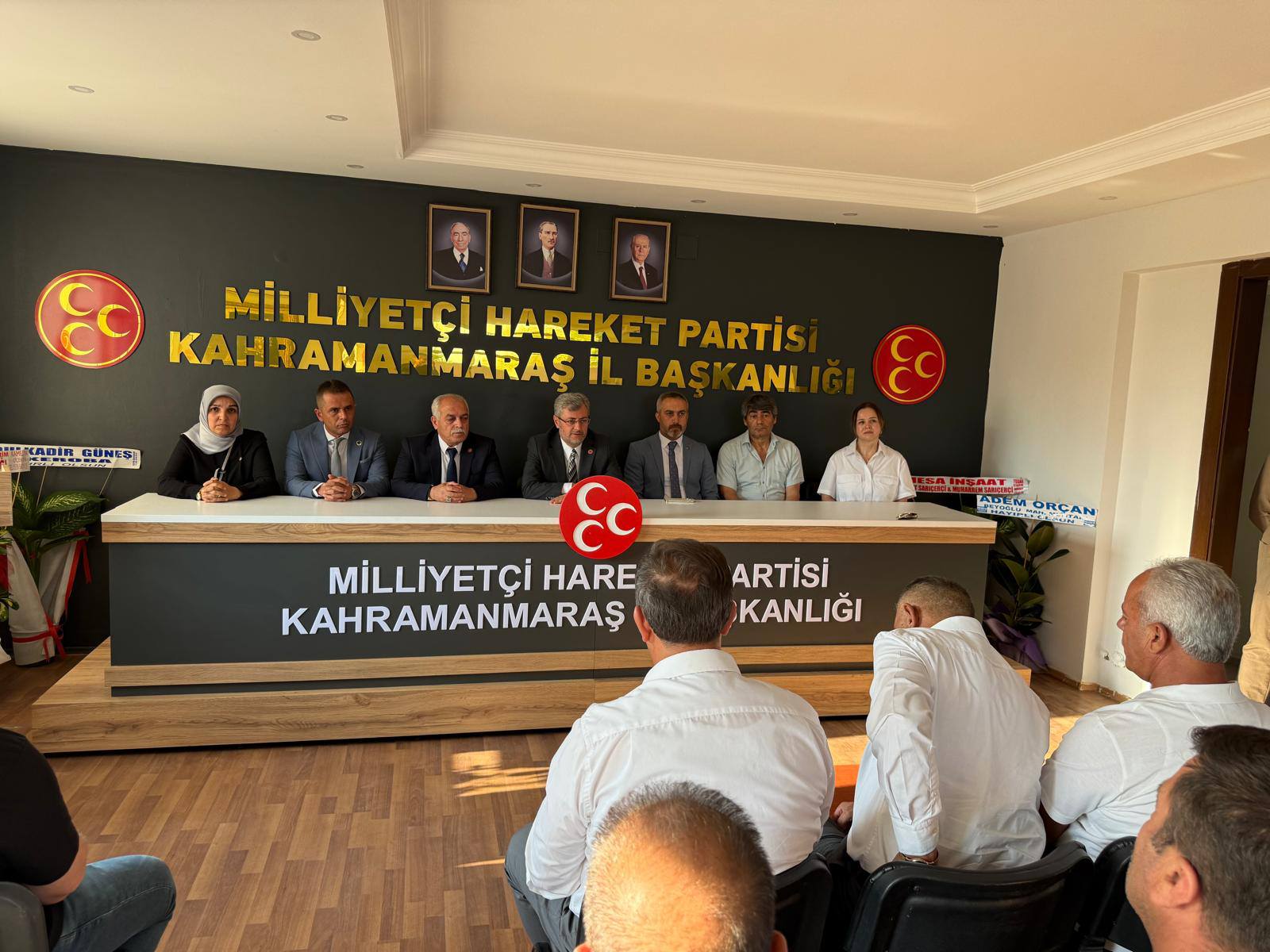 Mhp Afşin İlçe Teşkilatı'ndan Mansur Metehan’a Hayırlı Olsun Ziyareti8
