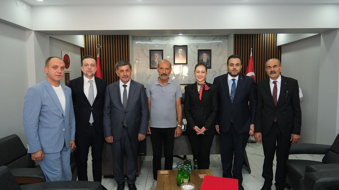 Mhp Heyetinden Erzincan İl Başkanlığına Ziyaret1