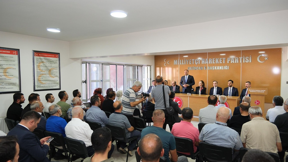 Mhp Heyetinden Erzincan İl Başkanlığına Ziyaret3