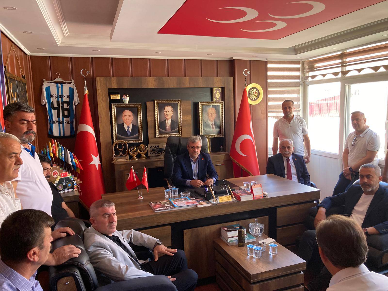 Mhp Kahramanmaraş İl Teşkilatından Afşin İlçe Teşkilatına Ziyaret1