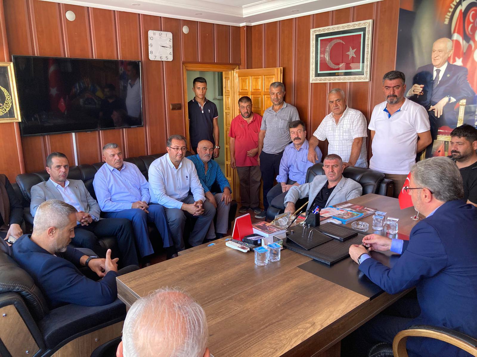 Mhp Kahramanmaraş İl Teşkilatından Afşin İlçe Teşkilatına Ziyaret2