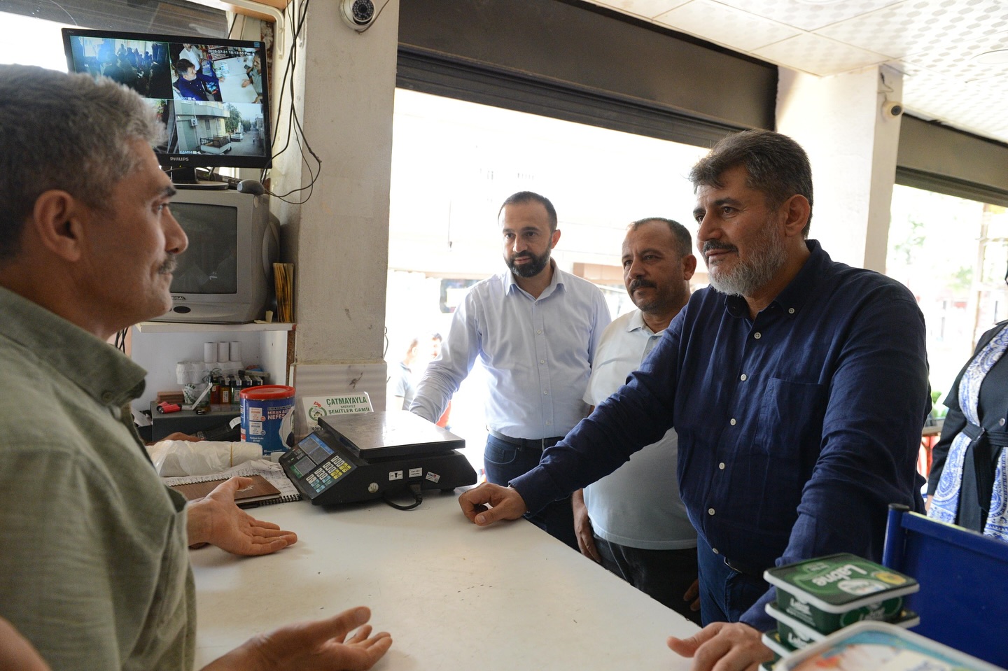 Milletvekili Debgici, Dulkadiroğlu Esnafını Ziyaret Etti2