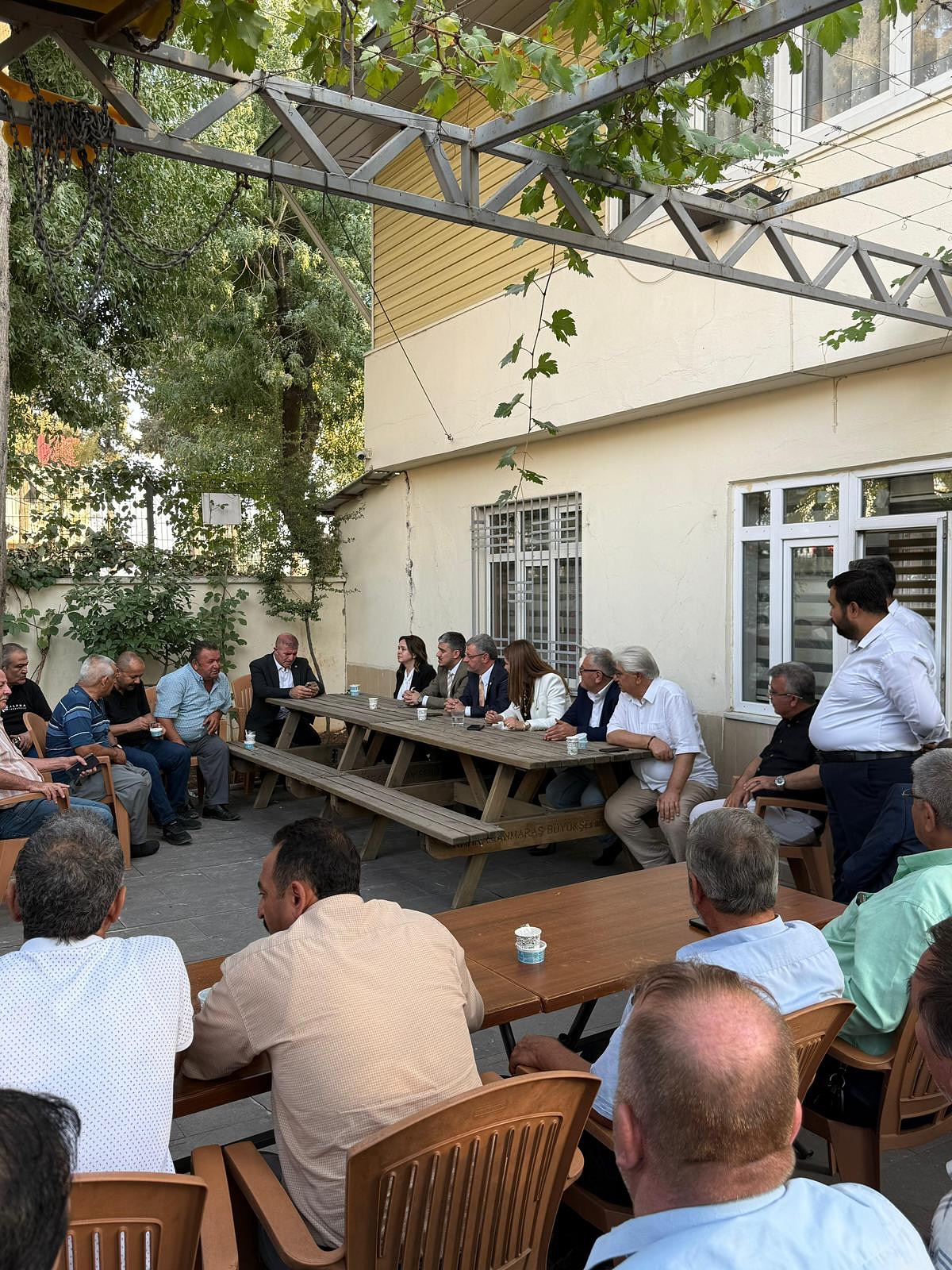 Milletvekili Dora, Dulkadiroğlu Muhtarlarıyla Buluştu5