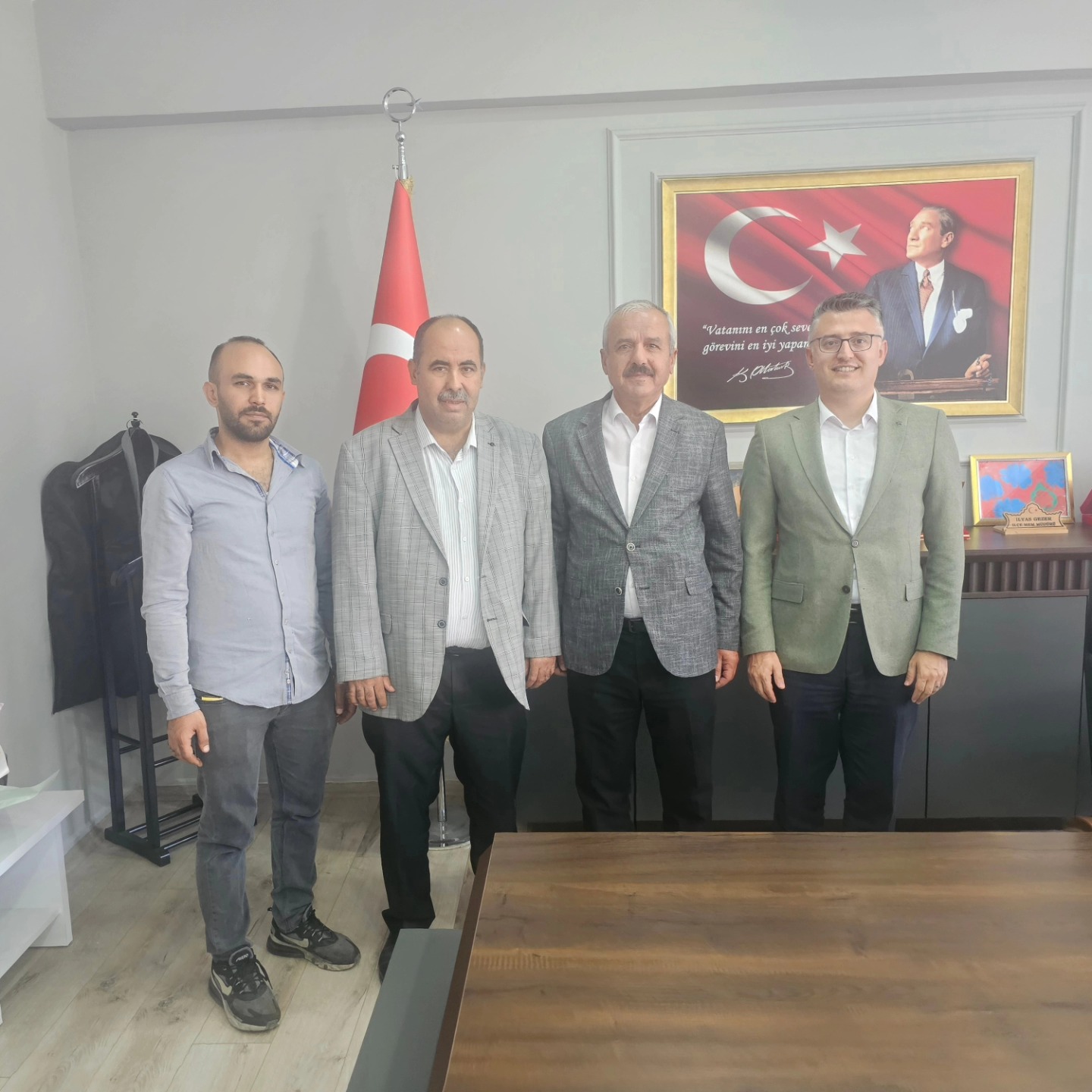 Milli Eğitim Müdürü Gezer’e Ziyaret1