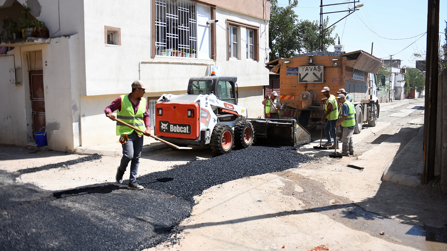 Namık Kemal’de Asfalt Çalışması Başladı (1)