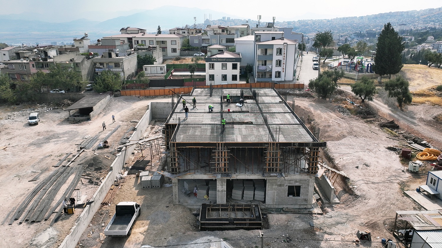 Pınarbaşı Millet Konağı Hızla Yükseliyor; Hedef 2026’Nın İlk Ayları (1)