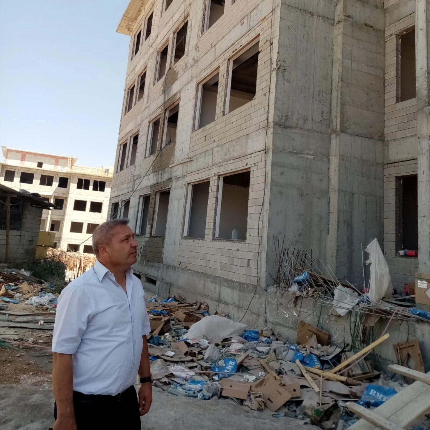 Şube Müdürü Erhurman, Karaelbistan Toki̇’deki Okul İnşaatlarını Yerinde İnceledi4
