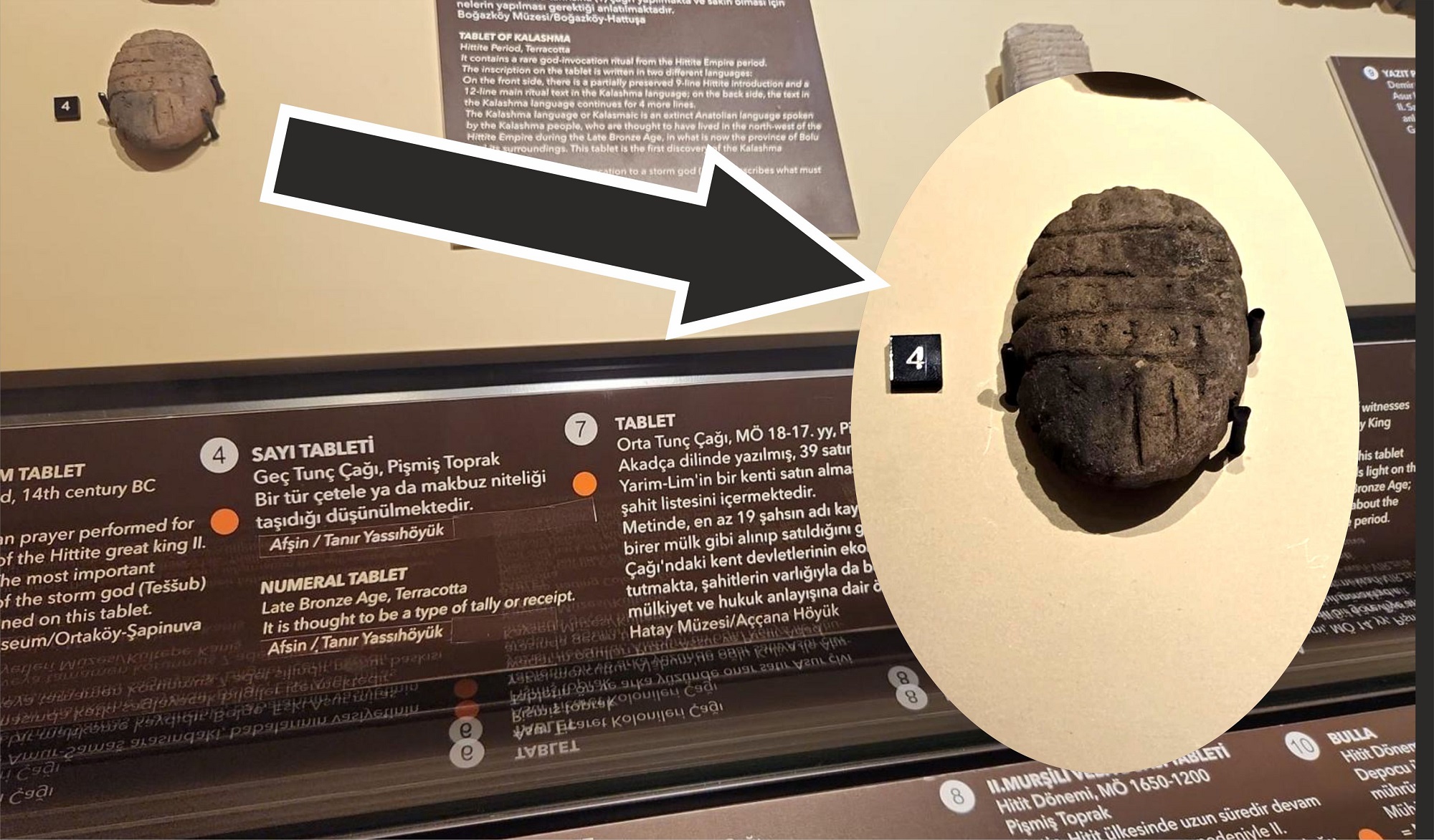 Tanır Yassıhöyük’ten Çıkan Sayı Tableti Ankara’da Sergileniyor (4)-1