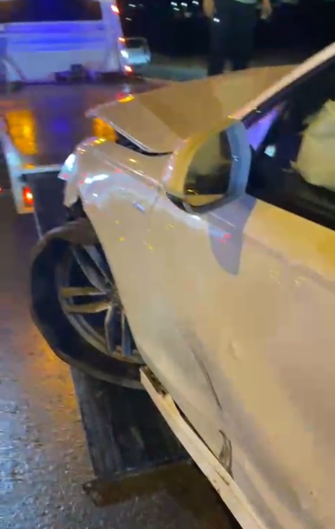 Trafik Kazası Meydana Geldi 2 Yaralı (2)