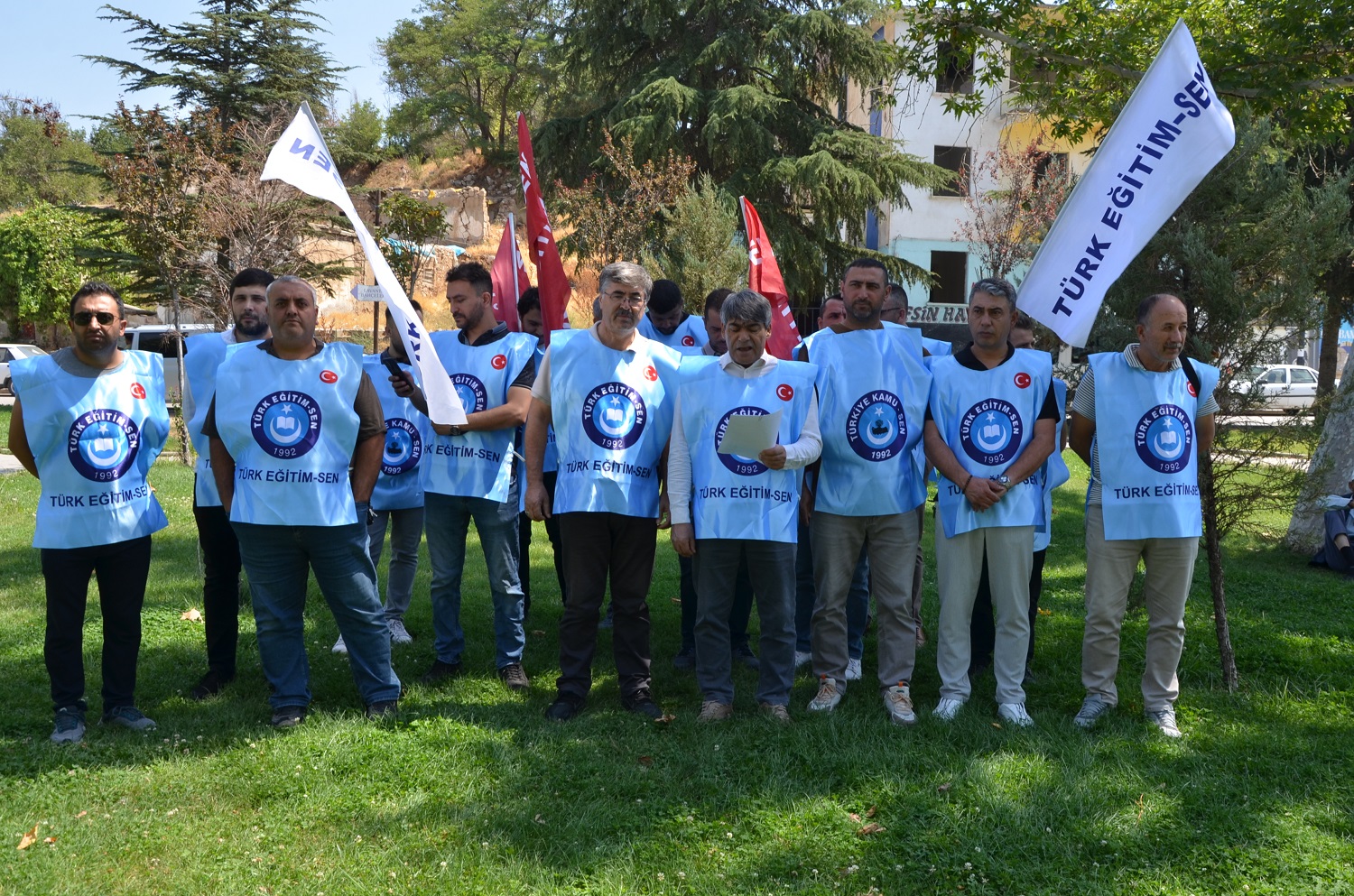Türk Eğitim Sen Afşin’de İş Bırakma Eylemi Gerçekleştirdi (3)