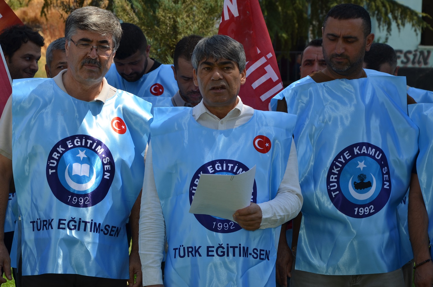 Türk Eğitim Sen Afşin’de İş Bırakma Eylemi Gerçekleştirdi (4)