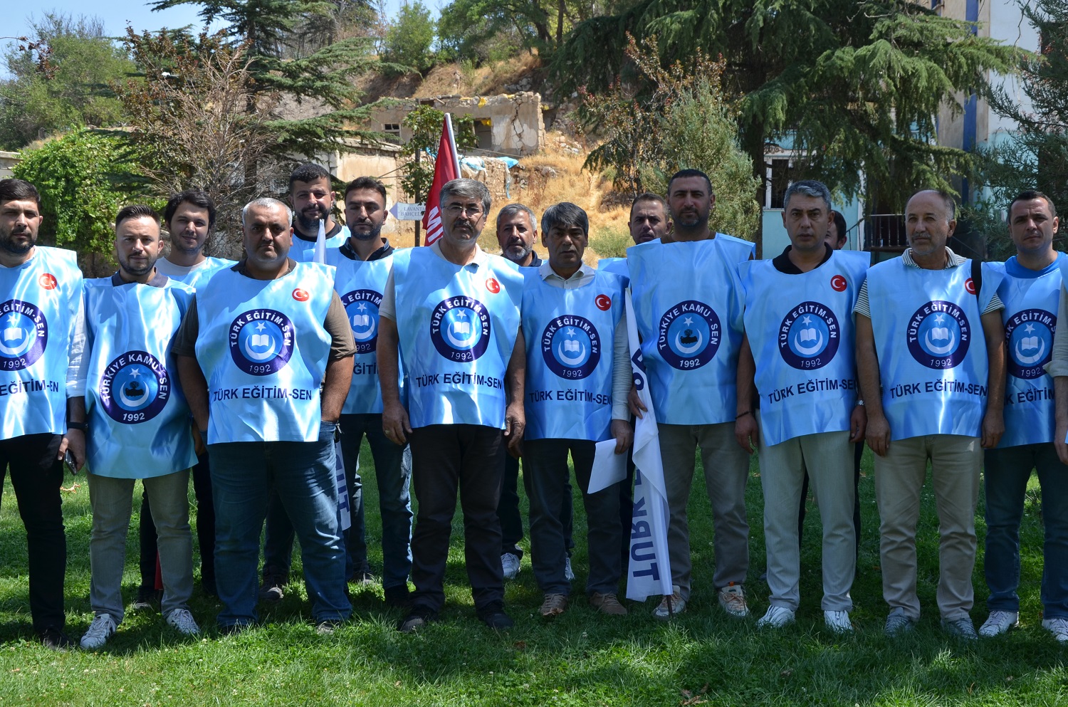Türk Eğitim Sen Afşin’de İş Bırakma Eylemi Gerçekleştirdi (7)