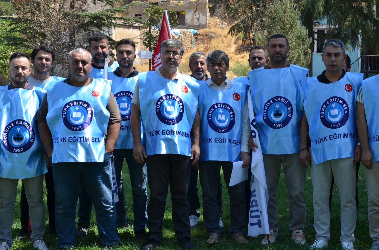 Türk Eğitim Sen Afşin’de İş Bırakma Eylemi Gerçekleştirdi (8)