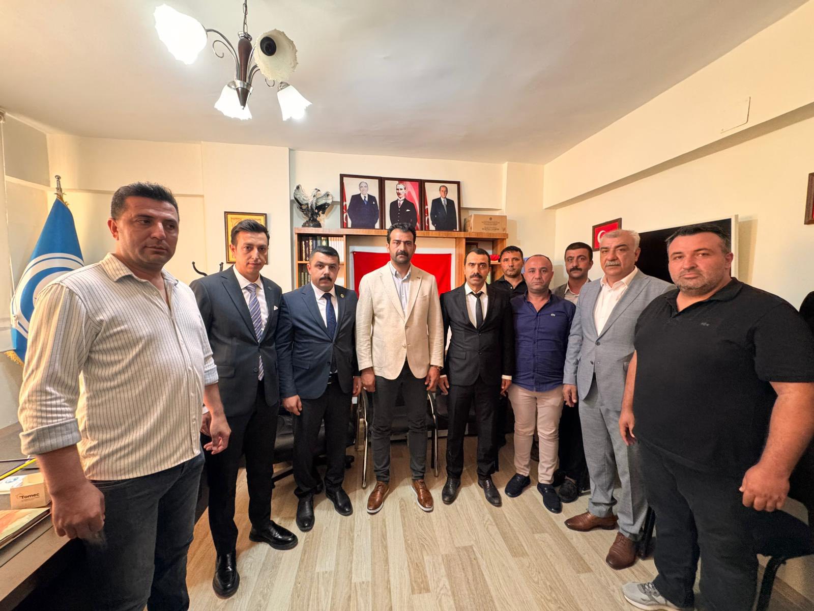 Ülkü Ocakları Dulkadiroğlu İlçe Başkanlığı'na Hüseyin Arı Atand6
