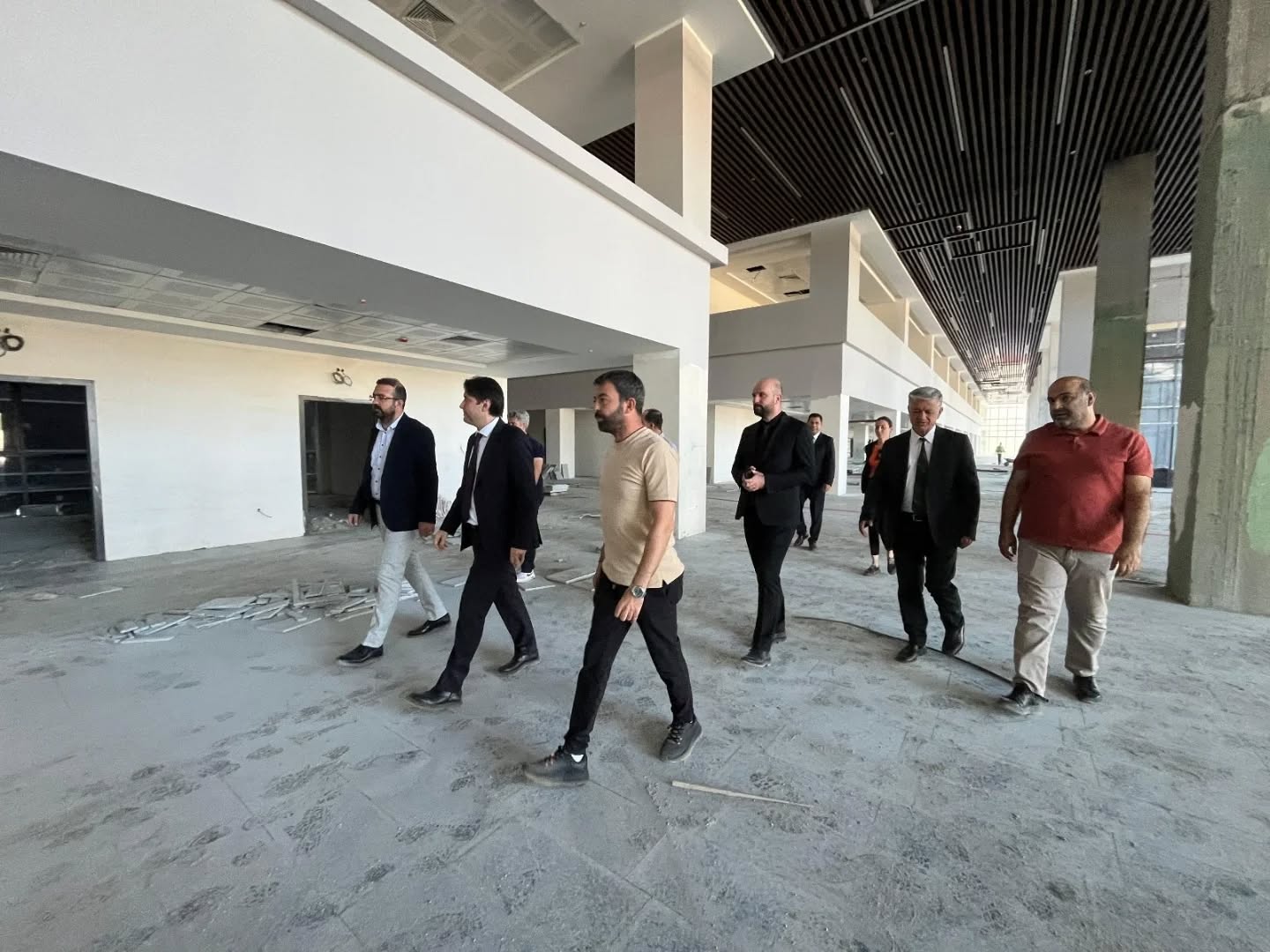600 Yataklı Devlet Hastanesi İnşaatında İncelemeler Yapıldı