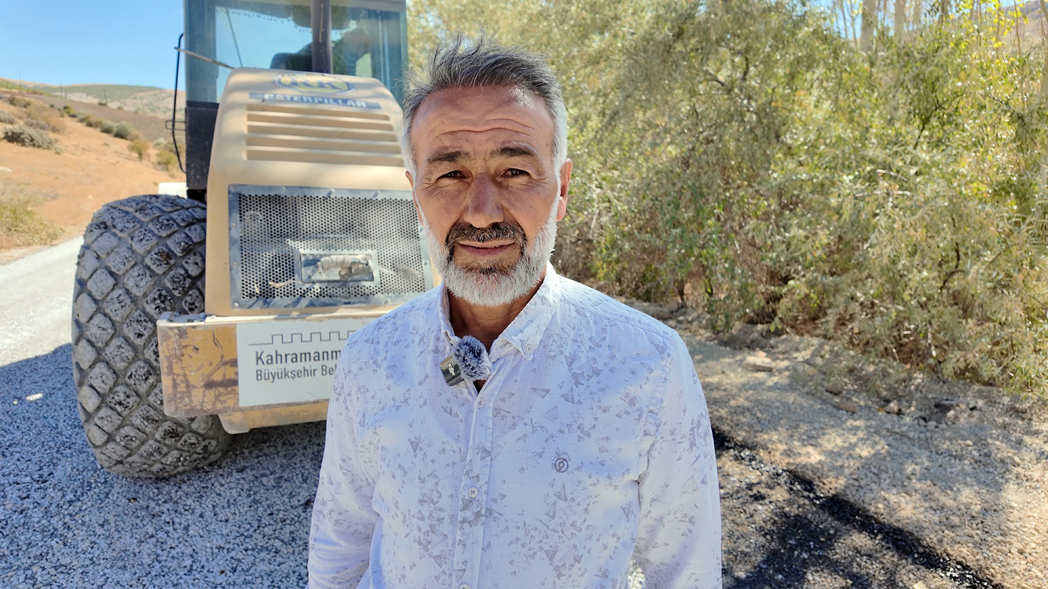 Afşin Dokuztay’da 6 Kilometrelik Yol Yenilendi (1)