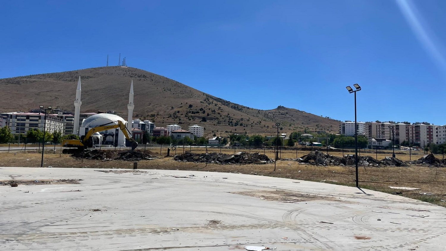 Afşin Millet Bahçesi Yenileniyor (1)