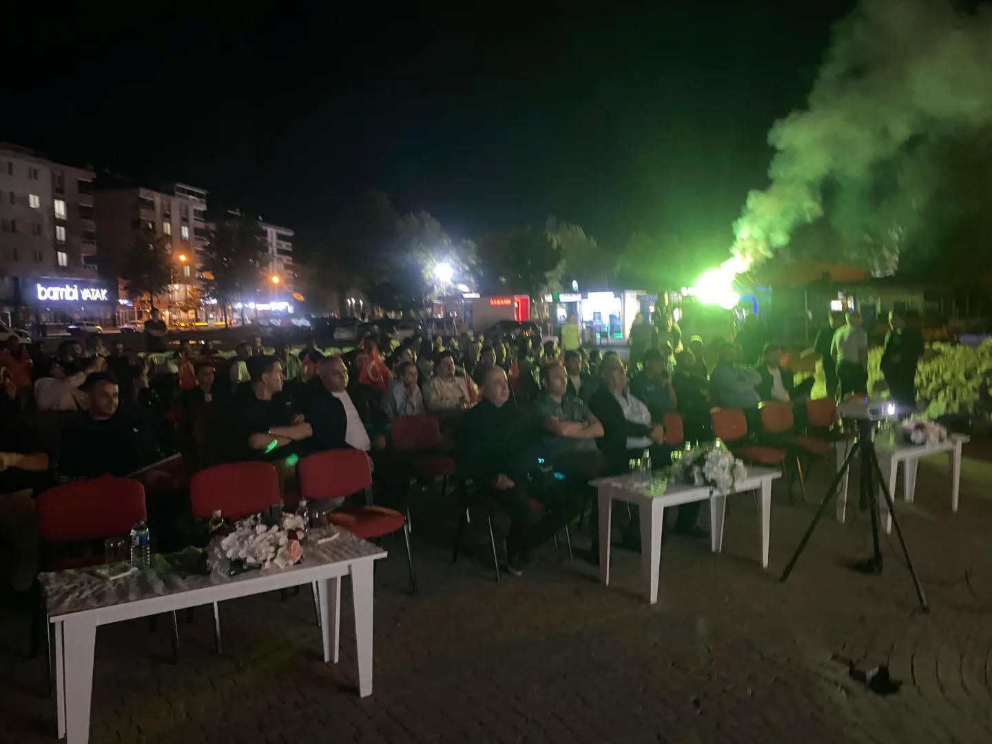 Afşin Milli Maçta Tek Yürek Oldu
