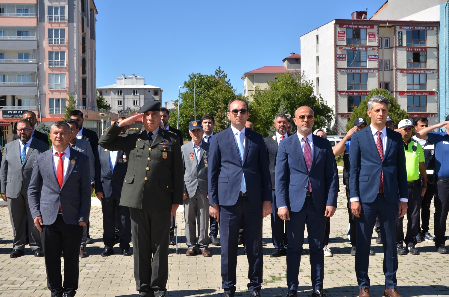 Afşin'de 19 Eylül Gaziler Günü Törenle Kutlandı (17)