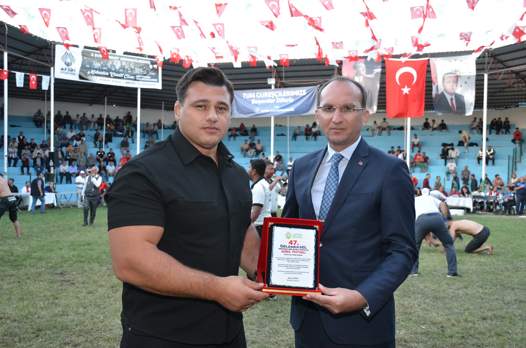Afşin’de Güreş Festivali Coşkuyla Tamamlandı (25)