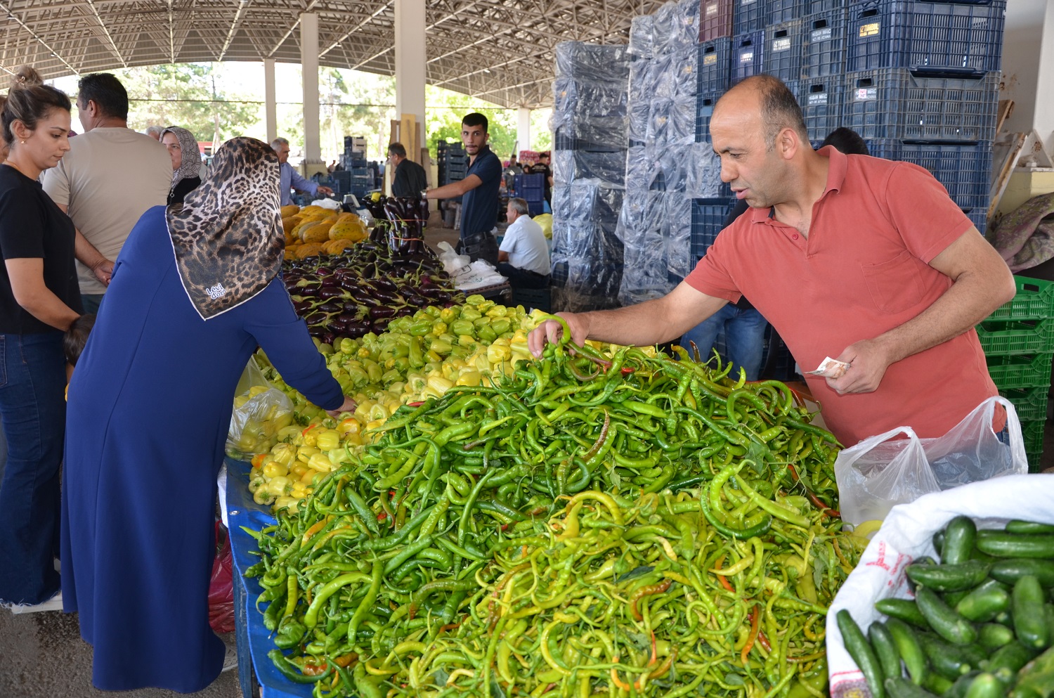 Afşin’de Kışlık Turşu Hazırlıkları Başladı (6)