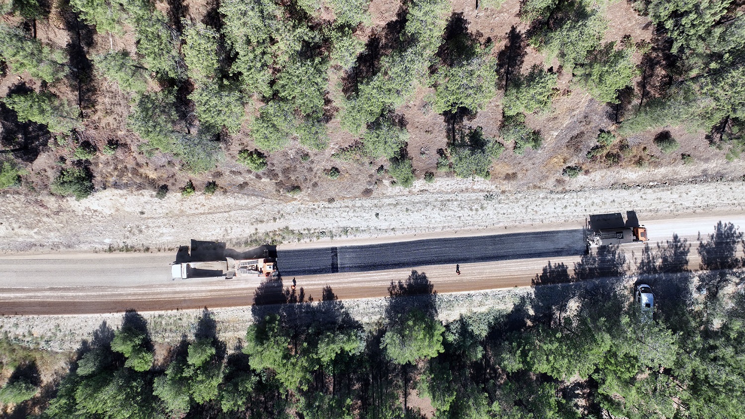 Andırın Ile Şehir Merkezi Ulaşımını 20 Kilometre Kısaltacak Yol Tamamlanıyor (3)