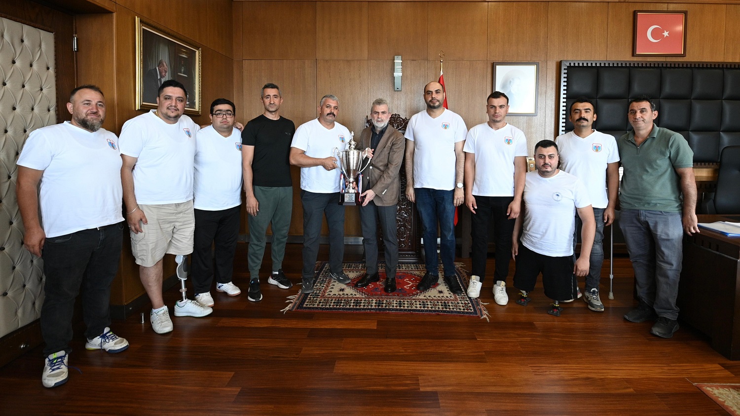Başkan Fırat Görgel, ‘Süper’ Voleybolcuları Ağırladı (2)