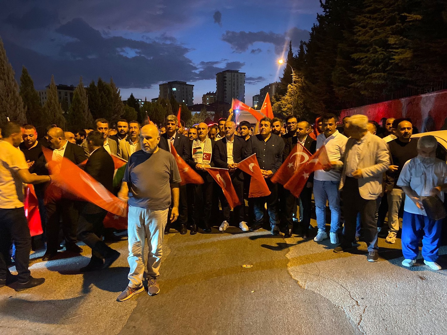 Başkan Kıraç Gazze İçin Yürüdü (2)