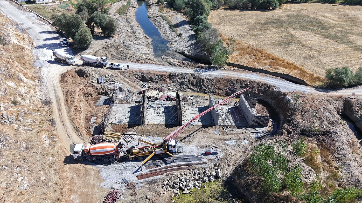 Büyükşehir’den Göksun’a 200 Milyonluk Yol Yatırımı (1)