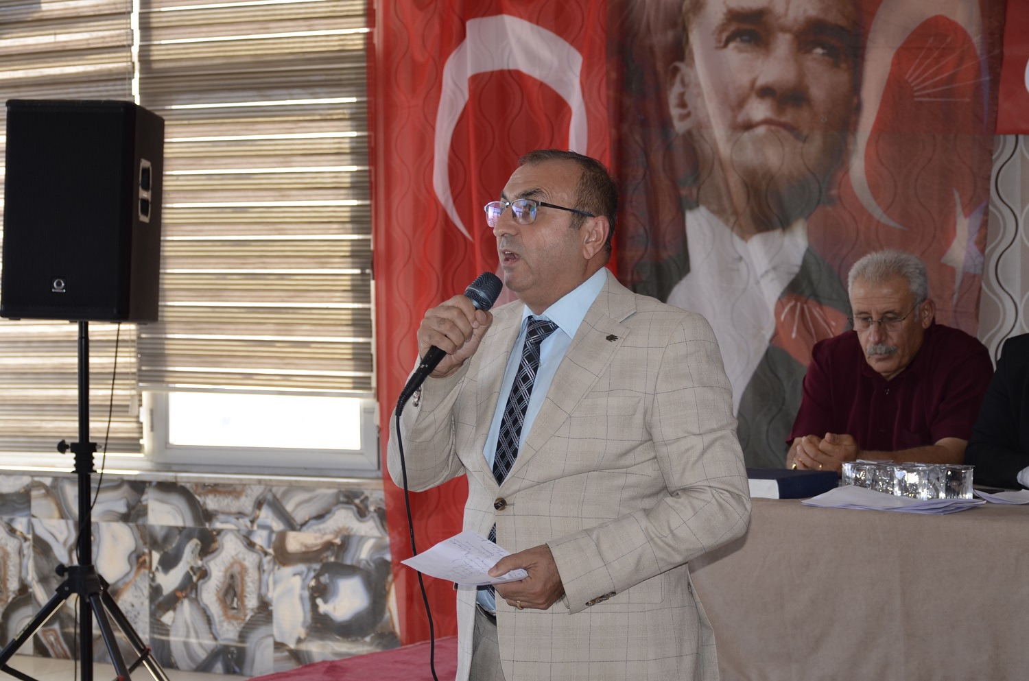 Chp Afşin İlçe Başkanı İsmail Kalender Güven Tazeledi (10)