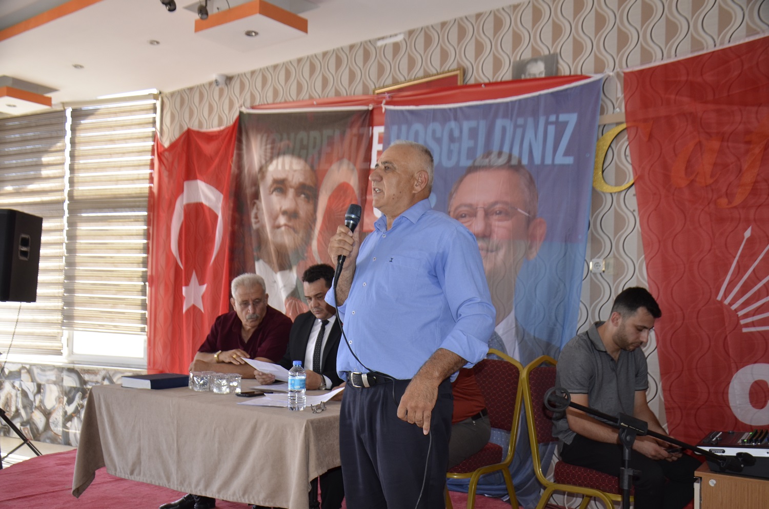 Chp Afşin İlçe Başkanı İsmail Kalender Güven Tazeledi (7)