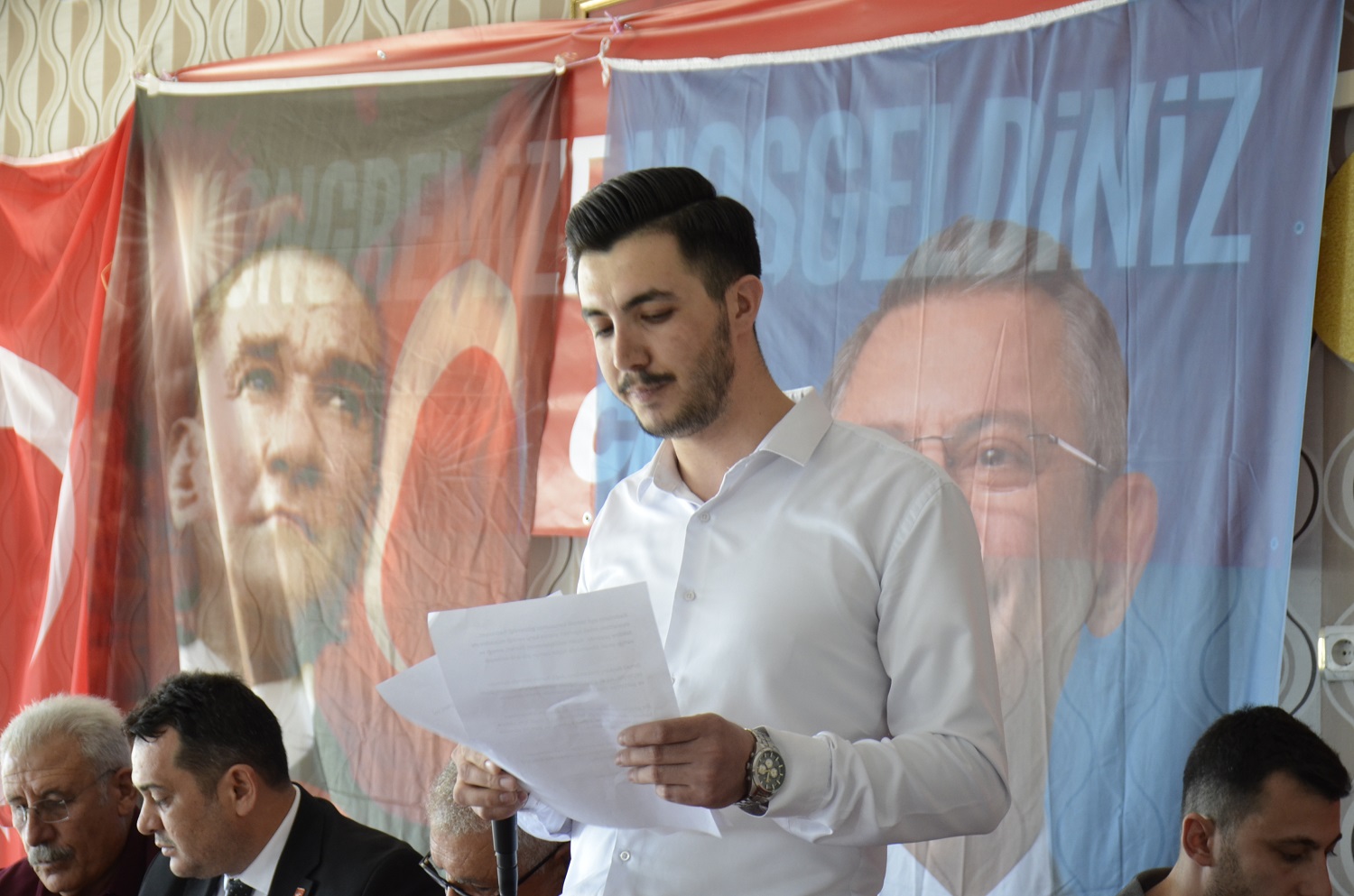 Chp Afşin İlçe Başkanı İsmail Kalender Güven Tazeledi (8)