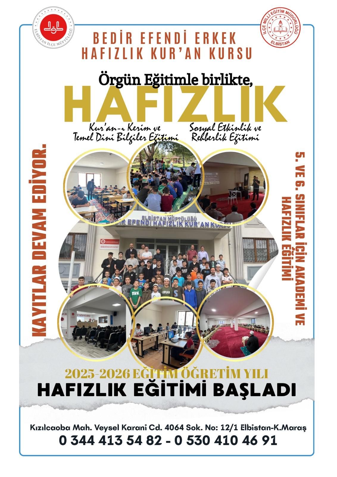 Elbistan’da 2025 2026 Eğitim Öğretim Yılı Hafızlık Kursları Başladı (2)
