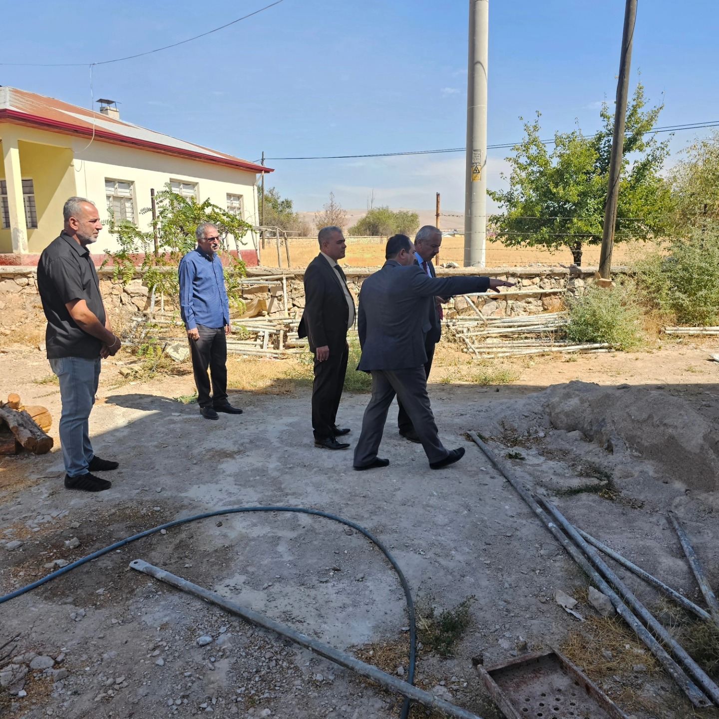 Elbistan’da Devam Eden Okul İnşaatları Yerinde İncelendi